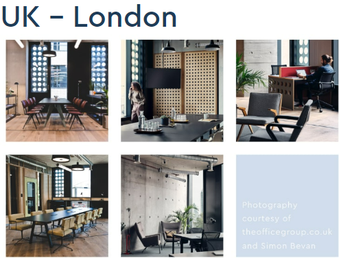 Pictures from Baresquare offices in London, UK