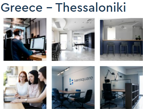 Pictures from Baresquare offices in Thessaloniki, Greece