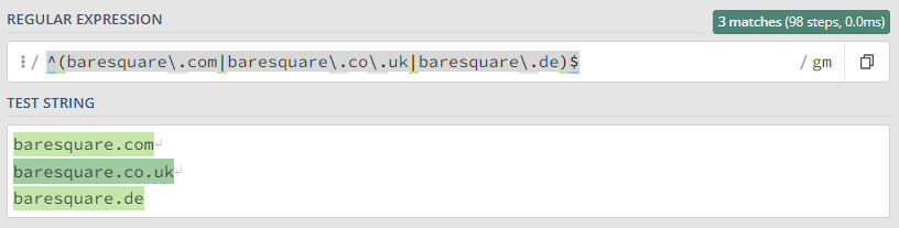 Test ChatGPT’s first RegEx in RegEx101